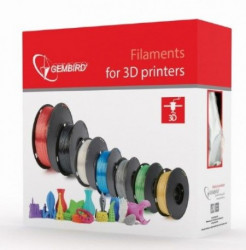 Gembird PLA filament za 3D stampac 1,75mm kotur 1KG grey - siva 3DP-PLA1.75-01-GR - Img 2