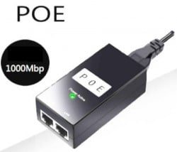 Gembird POE-INJ-4806 48V/0.65A 30W, POE adapter Injector 1000mbps sa 2x RJ45, 100m