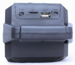 Gembird portable bluetooth speaker 5W, FM, USB, SD, 3,5mm, LED black SPK-BT-14 - Img 3