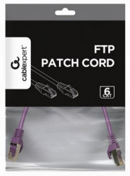 Gembird PP6-0.25M/V mrezni kabl, FTP CAT6 0.25m purple - Img 2