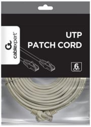 Gembird PP6U-10M mrezni kabl, CAT6 UTP Patch cord 10m grey - Img 1