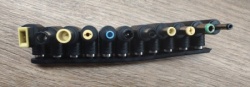 Gembird SMART-C11H 11Pcs 240W Universal Laptop Connector 5.5 x 2.5mm(2.1)