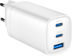 Gembird TA-UC-PDQC65-01-W 3-port 65 W GaN USB PowerDelivery fast charger, white - Img 5
