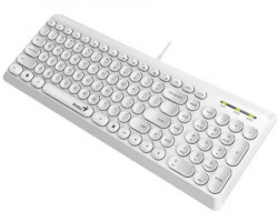 Genius Slimstar Q200 USB YU bela tastatura - Img 3