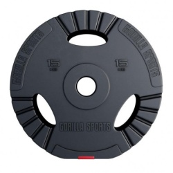 Gorilla Sports Olimpijski tegovi 50/51 mm od plastike ( 101213-00007-0020 )