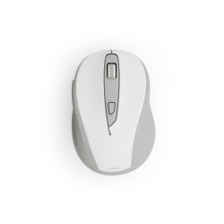 Hama "wm-400" optički bežični miš ergonomski beli 6 tastera ( 173078 )