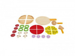 Hape drvena igračka slagalica pizza ( E3129 ) - Img 3