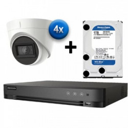 HikVision set za video nadzor 21-71 HD/4ch/8MPx/Dome/1TB ( 019-0049 )