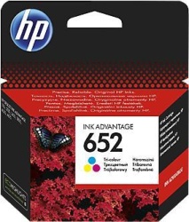 HP 652 Tri-color Ink Cartridge F6V24AE ( Z49652C )-1