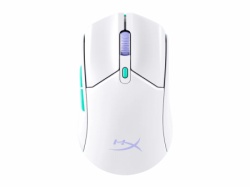 HyperX Pulsefire Haste 2 Core Wls - Gaming Mouse (Wht/Grn/Pur) ( 8R2E7AA ) -2