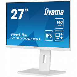 Iiyama 27" white ete ips-panel, 1920x1080@100hz ( XUB2792HSU-W6 )  - Img 3