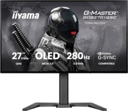 Iiyama GOB2701QSC-B1 IPS OLED 2560x1440/280Hz/0.03ms/HDMI/DP/pivot Monitor 27"