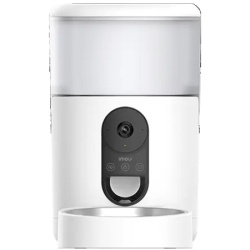 Imou Smart Pet Feeder with 360 panoramic view and 2.5K HD image, smart dispensing, pet and eating detection, built in mic and speaker, batt