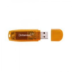 Intenso USB flash drive 64GB Hi-Speed USB 2.0, rainbow line, orange - USB2.0-64GB/rainbow - Img 5