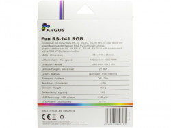 InterTech kuler za PC fan argus RS-141 14cm ventilator/RGB ( 88885539 ) - Img 2