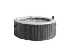 Intex 4-person greywood deluxe round bubble spa set ( 28440np )