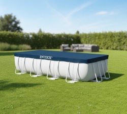 Intex 4m x 2m rectangular pool cover ( 28037 ) - Img 3