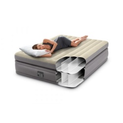 Intex queen comfort elevated airbed w/ fiber-tech rp ( 64164ND )-4