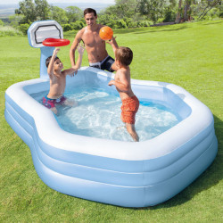 Intex Swim Center porodični bazen sa košem ( 57183 ) - Img 1