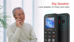 IPRO 2G GSM feature mobilni telefon 1.77'' LCD/800mAh/32MB/DualSIM/Srpski jezik/Black ( F183 ) - Img 2