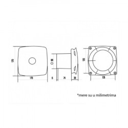 Izduvni ventilator 100mm ( RIO4/BELI ) - Img 2
