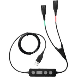 Jabra Link 265 USB with 2 QD Training cable with mute option ( 265-09 )