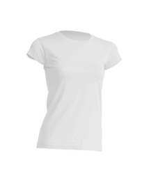 Jhk Ženska t-shirt majica kratki rukav r-neck bela veličina l ( tsrlcmfwhl )