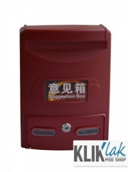 Joilart Tokyo poštansko sanduče crveno ( 9610 ) - Img 2