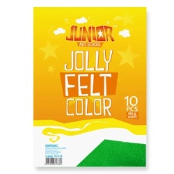 Junior jolly color felt fini filc a4 10k - odaberite nijansu zelena ( 135060 )