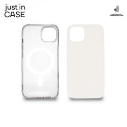 Just in case 2u1 extra case mag mix plus paket beli za iPhone 13 ( MAGPL104WH ) - Img 1