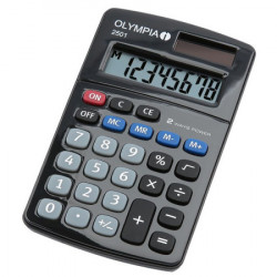 Kalkulator LCD 2501 Olympia, crna ( 495035 )
