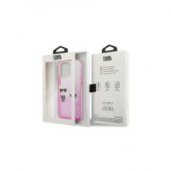 Karl Lagerfeld futrola za iPhone 13 pro pink karl & choupette head gradient ( GSM114868 ) - Img 4