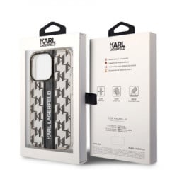 Karl Lagerfeld futrola za iPhone 14 pro max mono vertical stripe black ( KLHCP14XHKLSPCK ) - Img 4