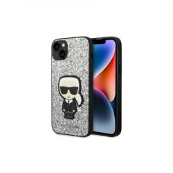 Karl Lagerfeld futrola za iPhone 14 silver glitter flakes Ikonik ( GSM167655 ) - Img 2