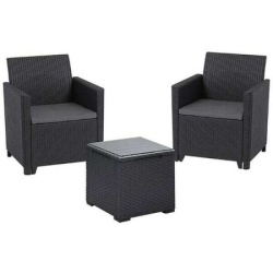 Keter Balkonski set marie sa box stolom vigo, grafit ( CU 259723 )