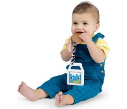 Kids ii 16705 bright starts  zvecka/glodalica za bebe cookies & teethe™ 2-u-1 0m+ ( SKU16705 ) -2