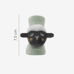 KikkaBoo Baby čarapice sa igračkom Sleepy Sheep ( KKB10448 )-2