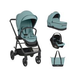 Kikkaboo kolica mia 3in1 set sa I-size autosedištem I tvrdom korpom mint ( kkb11266 )