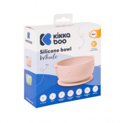 KikkaBoo silikonska činija Whale pink ( KKB40118 ) - Img 2