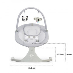 Kinderkraft stolica za ljuljanje luli grey ( KKBLULIGRY0000 ) - Img 4