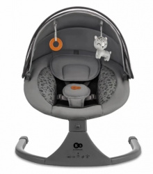 Kinderkraft stolica za ljuljanje lumi 2 dark grey ( KBLUMI02DGR0000 ) - Img 3