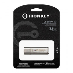 Kingston 32GB USB flash IronKey locker+ 50 USB-A 3.2 ( IKLP50/32GB ) - Img 3