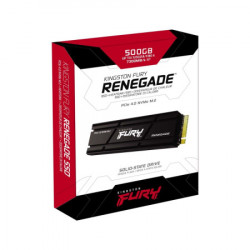 Kingston M.2 NVMe 500GB SSD, FURY Renegade w/Heatsink ( SFYRSK/500G ) - Img 3