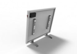 KMB IC panel AL 900W zidni sa ugradjenim termostatom - Img 2