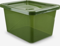 Kutija 15L sa poklopcem zelena