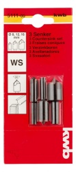 KWB set upuštača WS 8/12/16, 3/1, 90 stepeni, 1 sečivo ( KWB 49511100 )