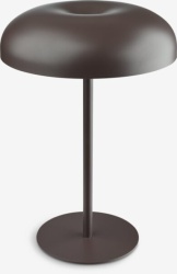 Lampa na baterije Ø20xV28cm tamno braon