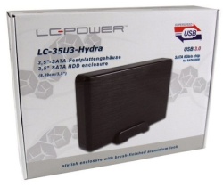 Lc power 3.5" lc-35u3-hydra sata usb3.0 hdd rack( 17123 )