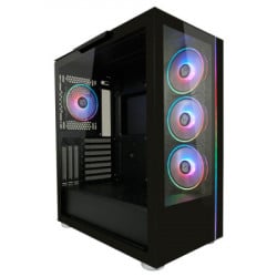 LC Power lc-808b-on skylla_x, midi-atx case, black, 4x120mm argb fan kućište