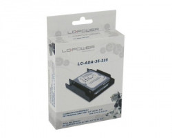 LC-Power LC-ADA-35-225 hard disk adapter 3.5" na 2x 2.5"